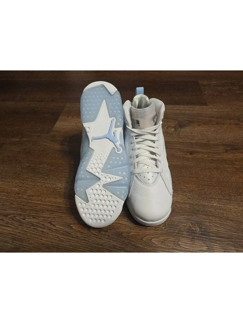 Nike Jordan MVP Sneakers Athletic Kids Shoes US 7Y White & Ice Blue DZ5577-104